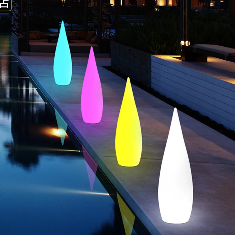 安い 流線型LEDランプ,大型,カラフルな充電式,屋外フロアランプ,ホテルの装飾,リビングルームに最適