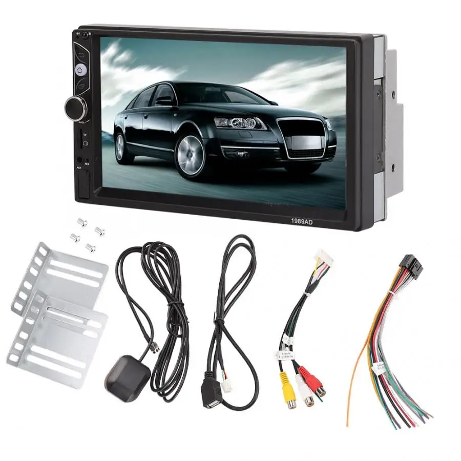 7 Inch 2 DIN Quad-core Bluetooth Car MP5 Player For Android GPS Navigator Stereo Radio | Автомобили и мотоциклы