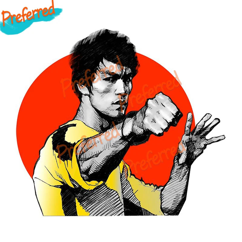 

Bruce Lee Car Stickers for Your All Cars Motorcycle Surfboard Car Styling Waterproof Sunscreen Decals Printing Decor