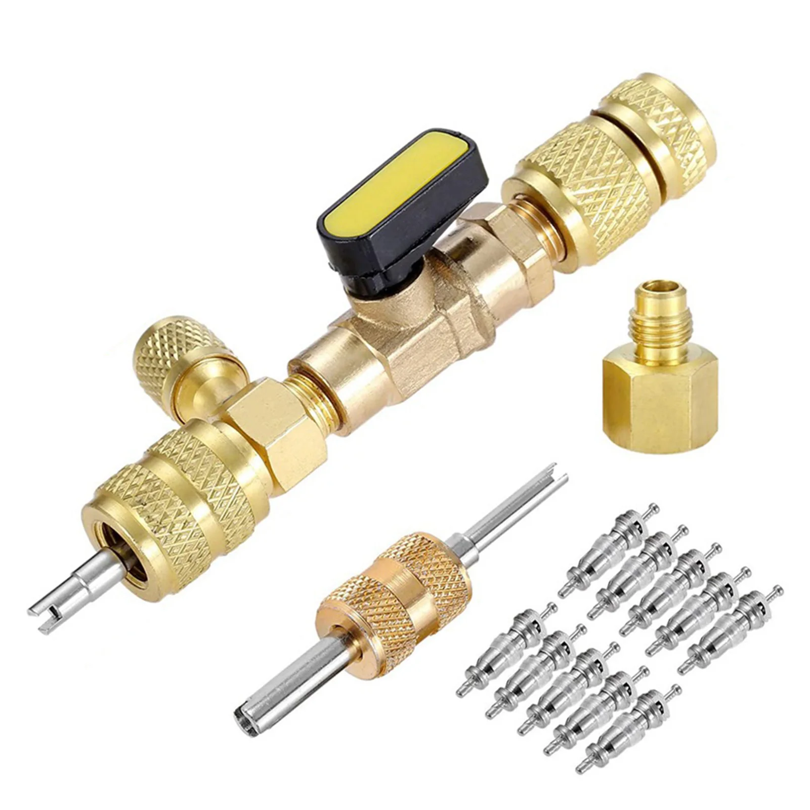 

Car Disassemble Accessories R410A R22 Spool Remover Installation Tools Easy To Use Professional Assistants R410a Spool Remover