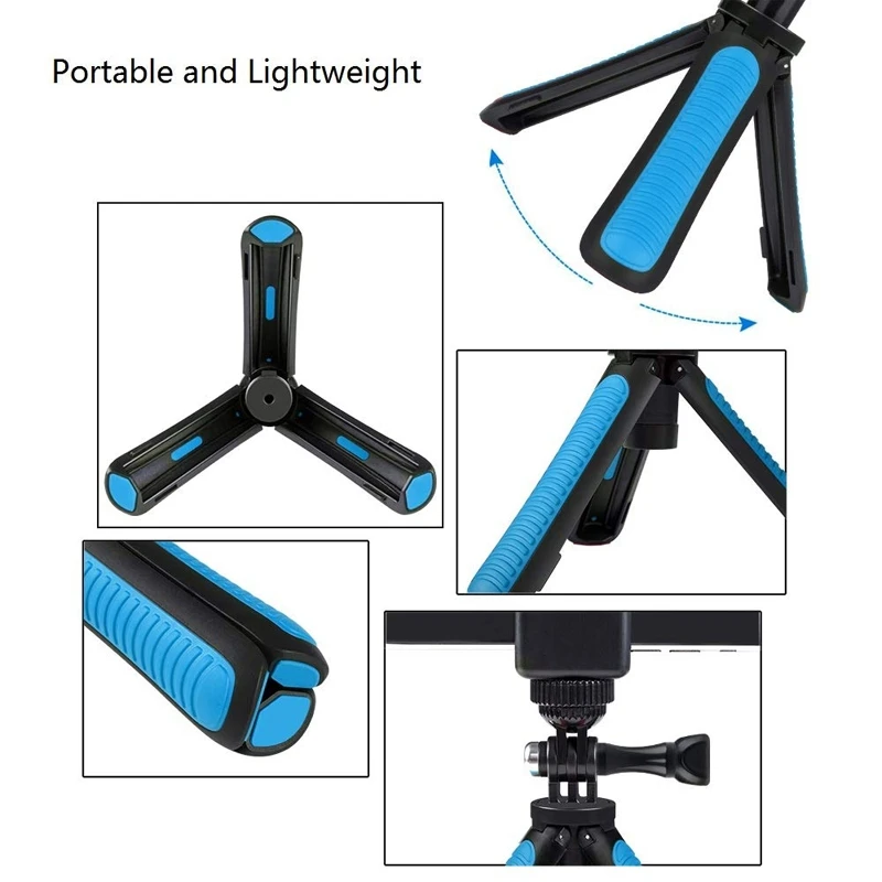 Мини селфи палка Штатив Комплект два в одном для iPhone Pro11/11/X / XS XR Galaxy AKASO GoPro
