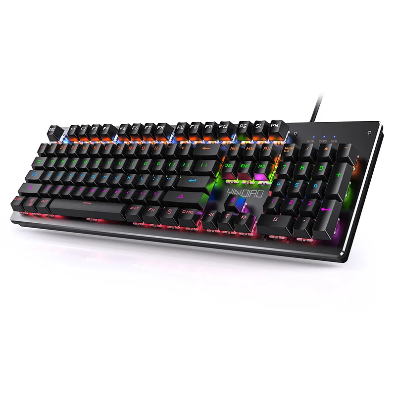 KIITO K5 Игровая клавиатура Механическая домашняя гарнитура с подсветкой
