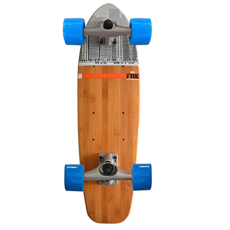 Скейтборд 67 5x11x19 см мини-скейтборд из бамбукового алюминиевого сплава скейтборд