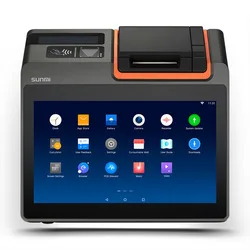 

mini printer t2 mini pos machine WIFI 4G NFC scanner all in one Android Tablet POS with thermal printer