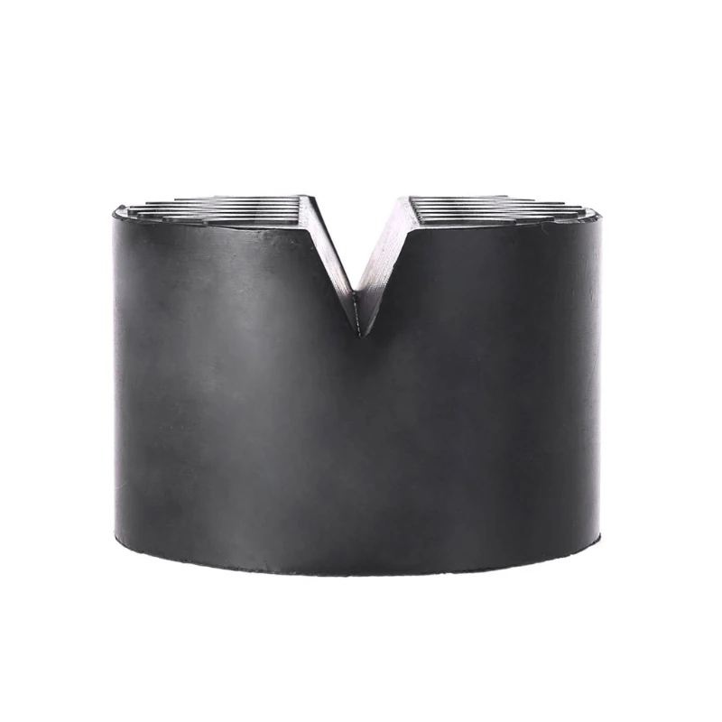 

50LC V-Slotted Frame Rail Floor Jack Guard Adapter Lift Pad Vehicle Repair Universal