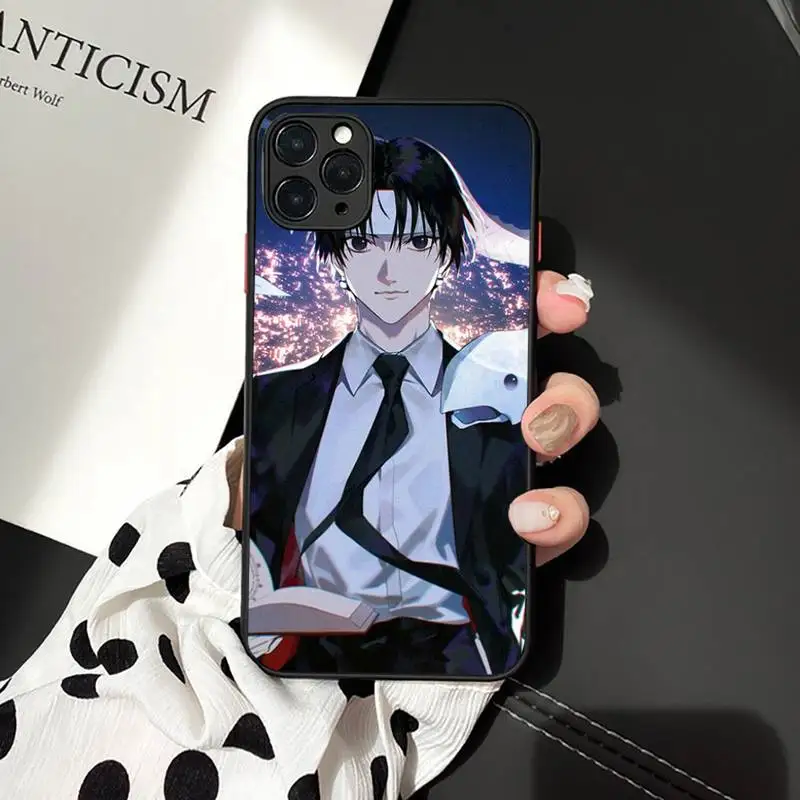 

Chrollo Lucilfer Chains HxH anime Phone Case matte transparent For iphone 7 8 11 12 plus mini x xs xr pro max cover
