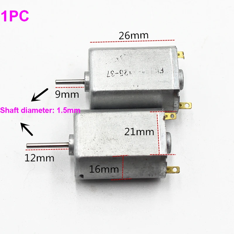 1 шт. микро FK-131SH угольные щетки HM мотор-редуктор постоянного тока 3,7 V 28000 об/мин высокого Скорость большим вращающим моментом Магнитный съемник для жестких бирок для электронного отслеживания товара для радиоуправляемая игрушка модель