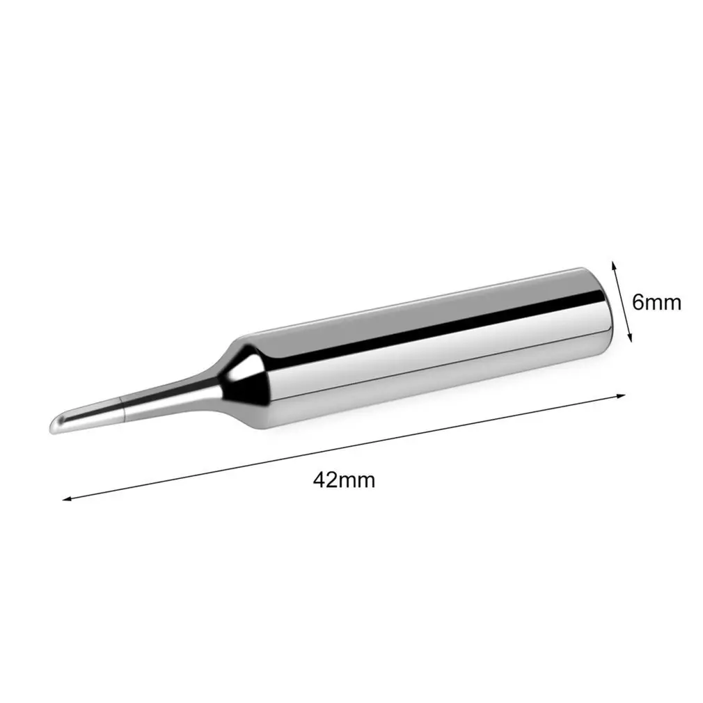 

New Replacement Soldering Solder Leader-Free Solder Iron Tip F Hakko 936 900M-T-1C Silver Iron Tip Professional drop shipping