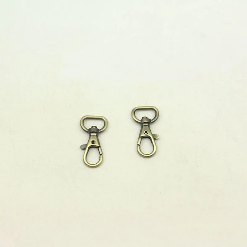 30Pcs 16mm Handbag Straps Hanger D Ring Buckles Collar Lobster Clasp Swivel Trigger Clips Snap Hook DIY Leather Craft Accessory