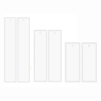 36pcs bookmark resin silicone mould diy craft casting molds bookmark mold making epoxy resin jewelry supplies