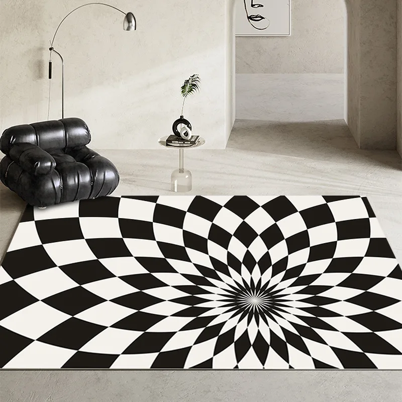 

Decoration Bedroom Girl Mats 3d Vortex Geometric Carpet In The Living Room Rug Furry Mat Lounge Rugs Bedroom Carpet Home Decor