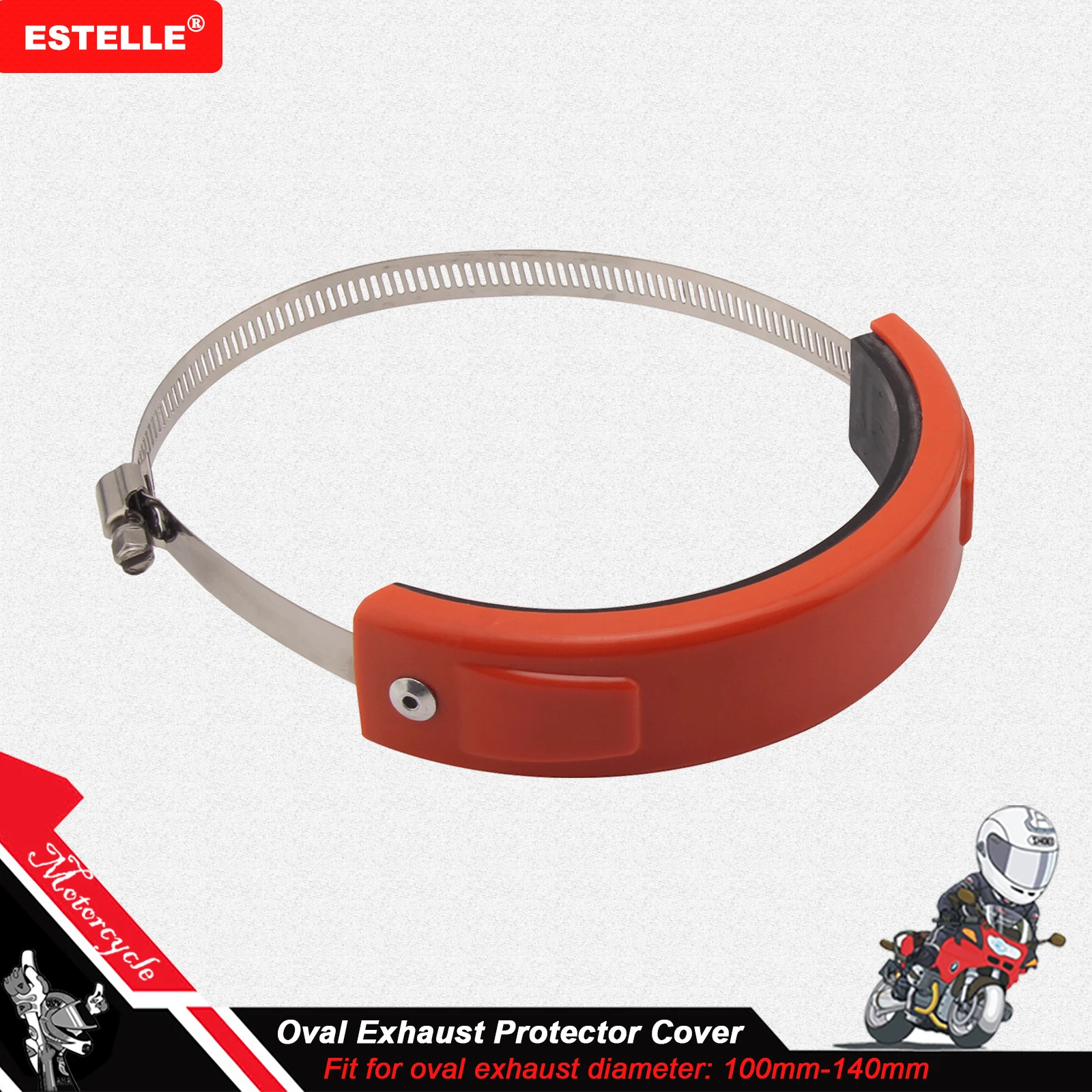 Мотоциклетные аксессуары защита выхлопных газов Can Cover For HONDA CB600F HORNET CB900F 1998-2015 2014