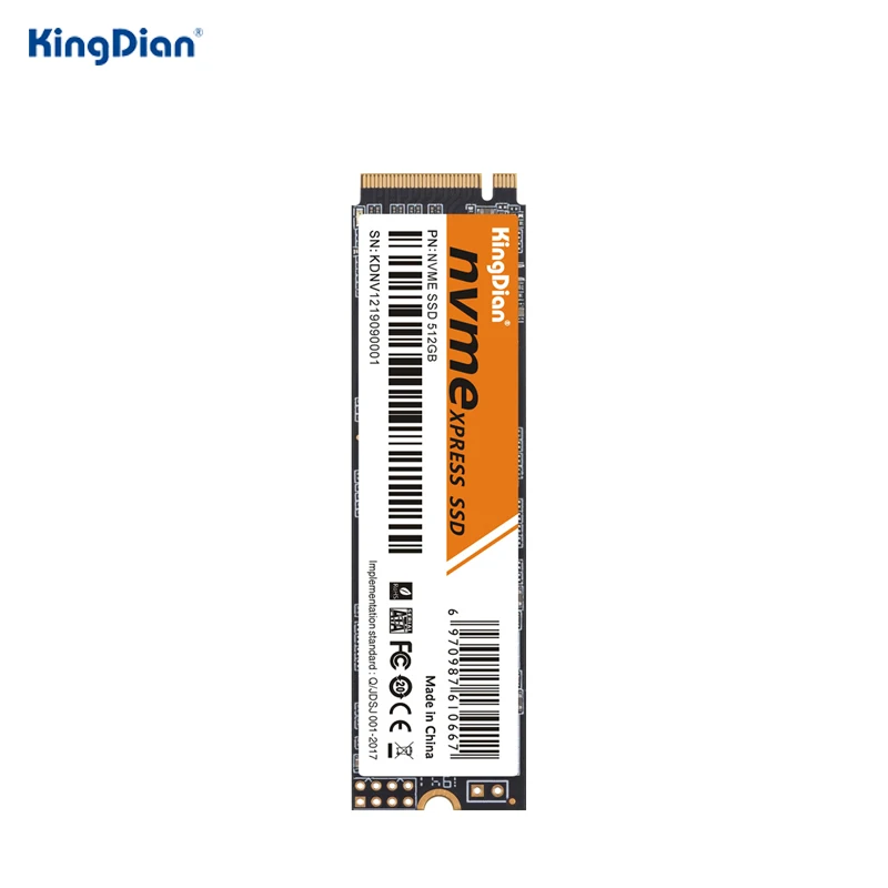 Внутренний твердотельный накопитель KingDian m2 NVME SSD 256 ГБ 512 ТБ 2 M.2 2280 PCIE жесткий диск