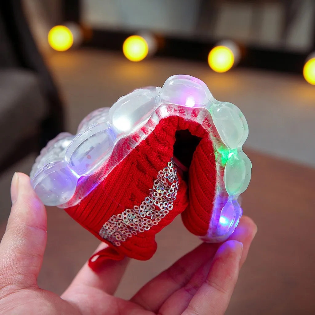 2019 new children's child baby girl boy mesh Bling Led Luminous Sport Run luminous sneakers casual shoes drop transport | Детская