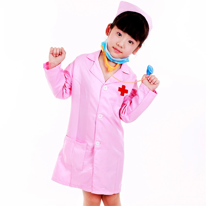 Костюмы для Хэллоуина для детей Boys Girls Surgery Uniforms Carnival Party Fancy American Clothing Set Accessories on.
