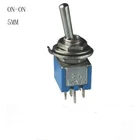 Мини-переключатель 6-контактный 5 мм ON-ON DPDT CQC UL ROHS AC 3A125V, новый рекламный микропереключатель