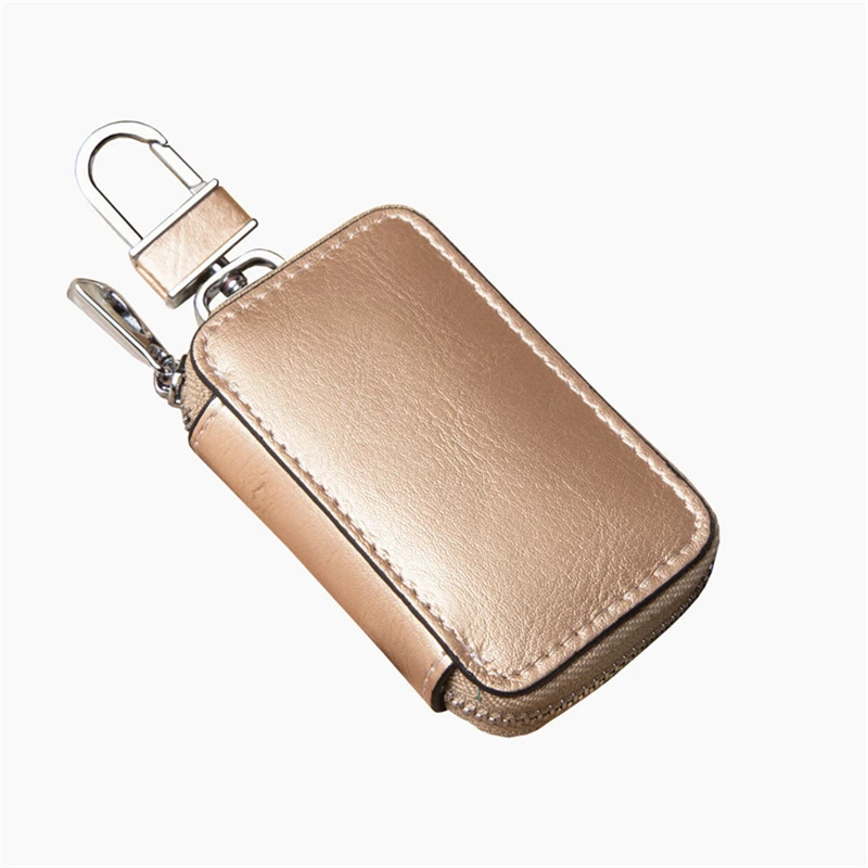 

Portable Leather Multi Function Key Case Leather Car Key Bag Fashion Housekeeper Holders Key Rings Men & Women Wallet