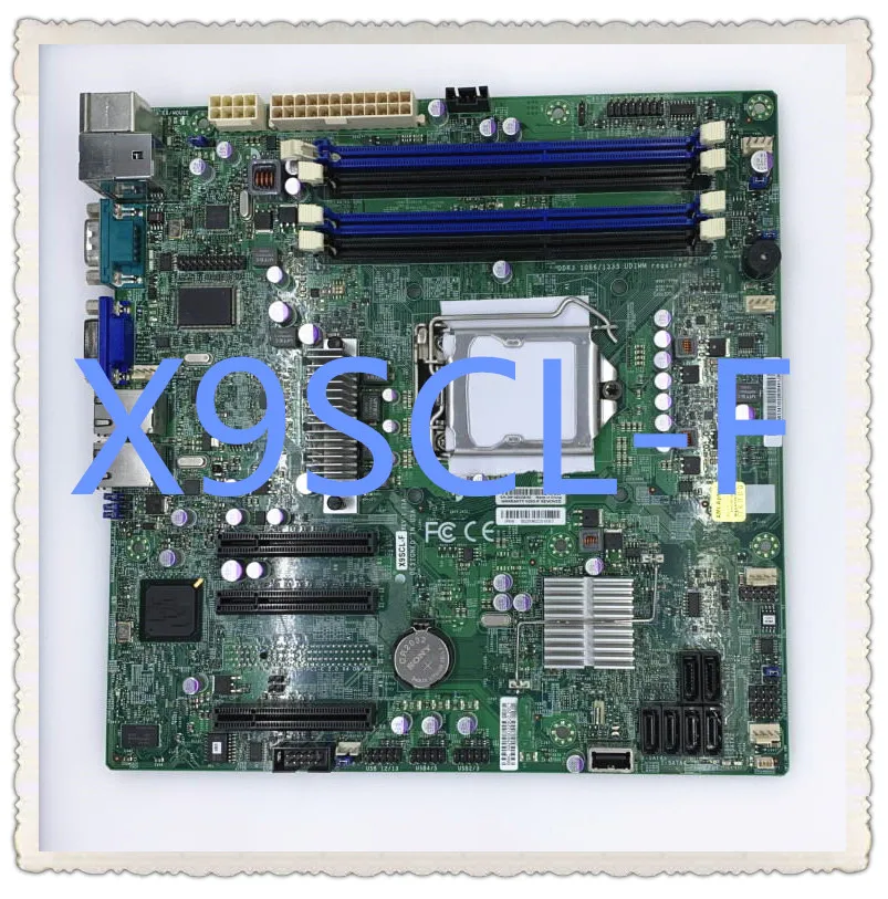 

For X9SCL-F server motherboard C204 chipset LGA1155 tested working