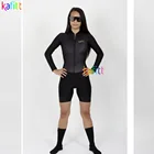 Костюм женский для велоспорта, износостойкий, с длинным рукавом