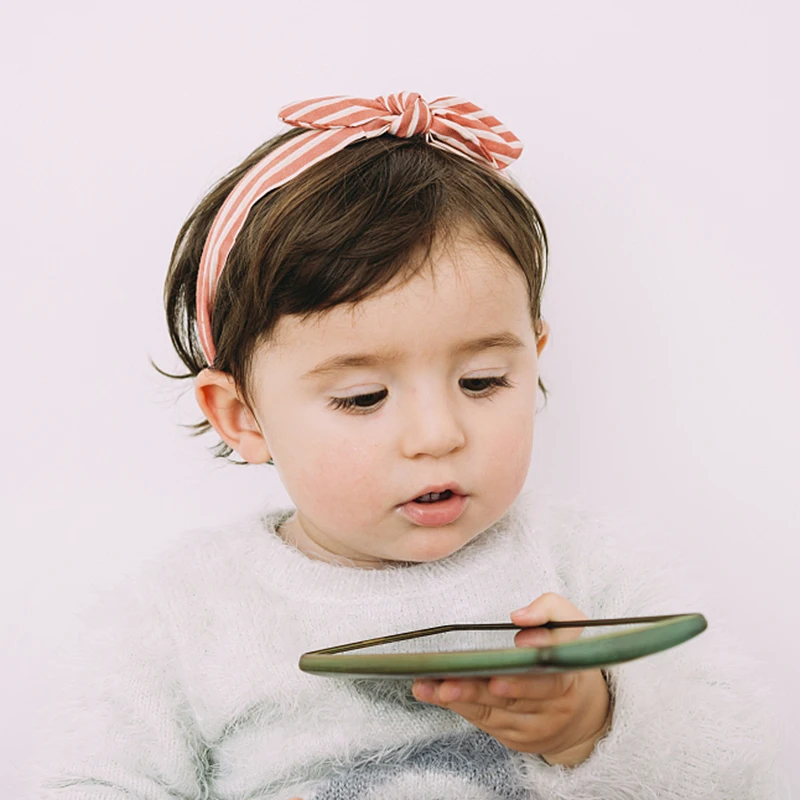 3 шт./компл. мульти-стиль повязка на голову с бантиком и узлом для малышей