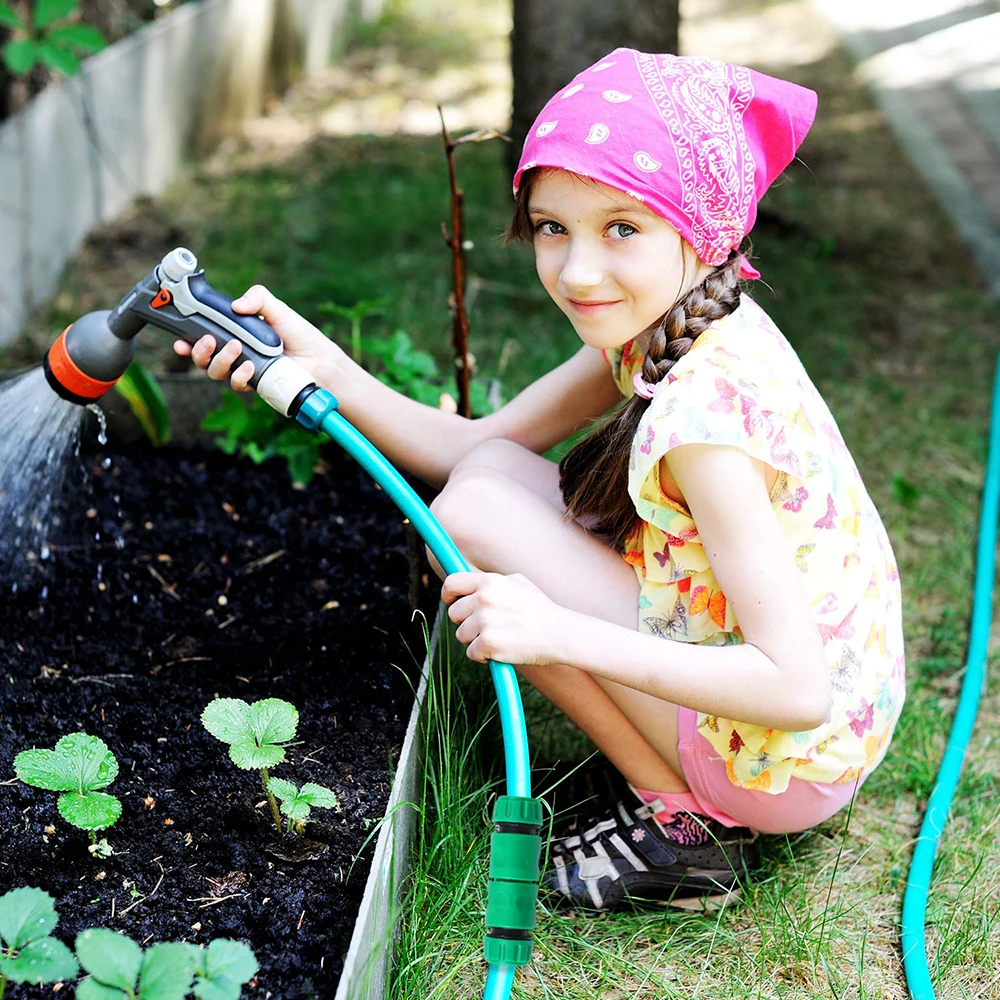 10 шт. 1/2 &quotЗеленый Садовый двойной мужской шланг Быстрый Соединитель удлинитель