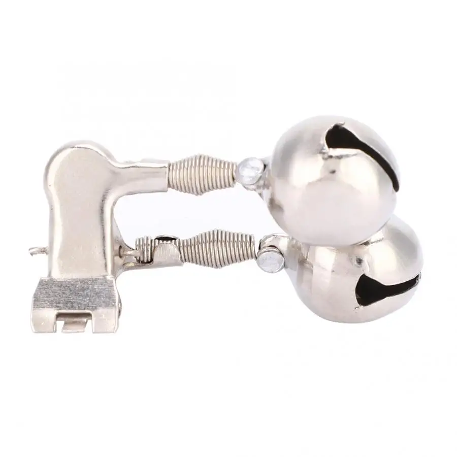 2pcs/Lot Fishing Alarm Double Bells Bell Clip Rod Bite Stainless Steel Carp Accessory | Спорт и развлечения