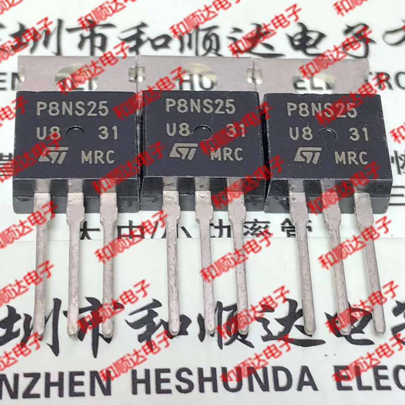 

10 шт. P8NS25 STP8NS25 TO-220 250V 8A