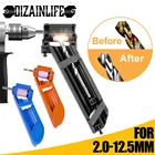 2,0-12,5 мм шлифовальная точилка для бит, портативная Корундовая заточка сверл для ступенчатой дрели, аксессуары для Dremel