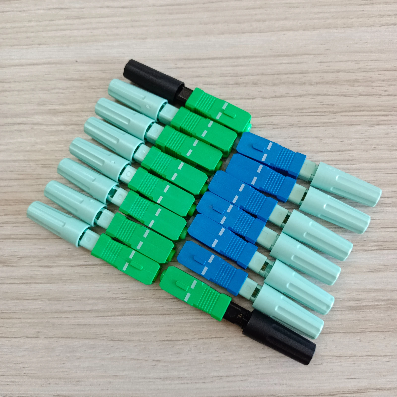 Акция SC APC SM одномодовый оптический соединитель FTTH инструмент холодный UPC