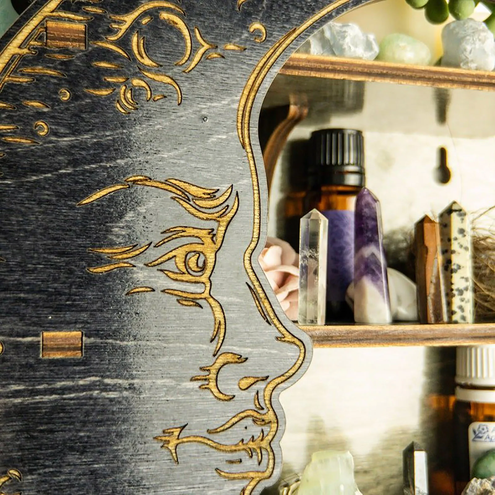 Стена висячие мешочки для спальни домашний декор кристаллов эфирное масло