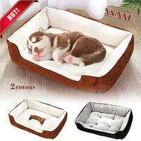comfortable rectangular kennel sofa bed warm bed big and small dog cat mattress cotton dog kennel cat mat