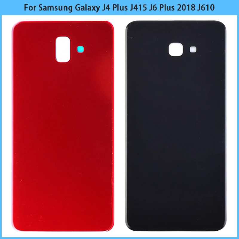 Задняя крышка батарейного отсека для Samsung Galaxy J4 Plus J415 новинка J6 2018 J610 задняя