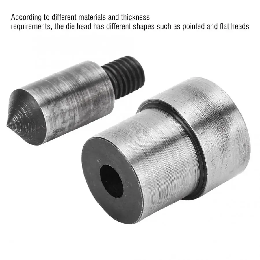 Инструменты для пробивки отверстий в коже 2 шт. 1 5-16 мм 45 # стальная форма