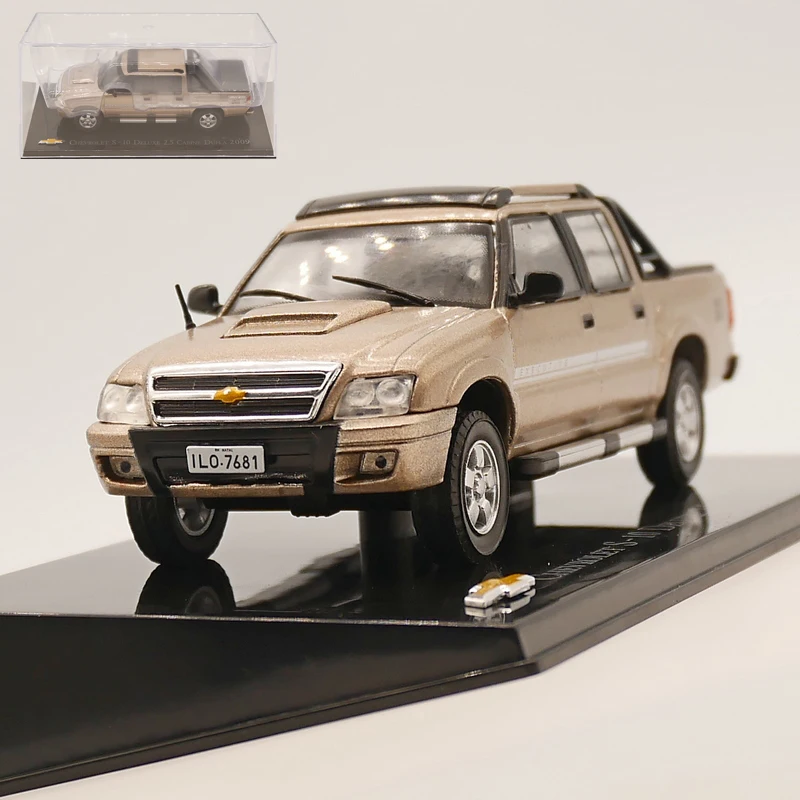 

Ixo 1:43 Chevrolet S-10 Deluxe 2.5 Cabine Dupia 2009 Diecast Model Car Alloy Toy