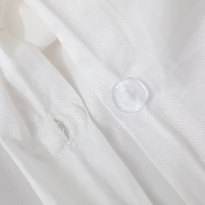 Однотонный Комплект постельного белья из египетского хлопка пододеяльник | Дом и