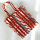 Сумка женская из ротанга, Пляжная, ручная работа, 2021