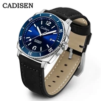 cadisen 2022 mens watches top brand luxury automatic watch men mechanical watches 20bar waterproof sports luminous clock reloj