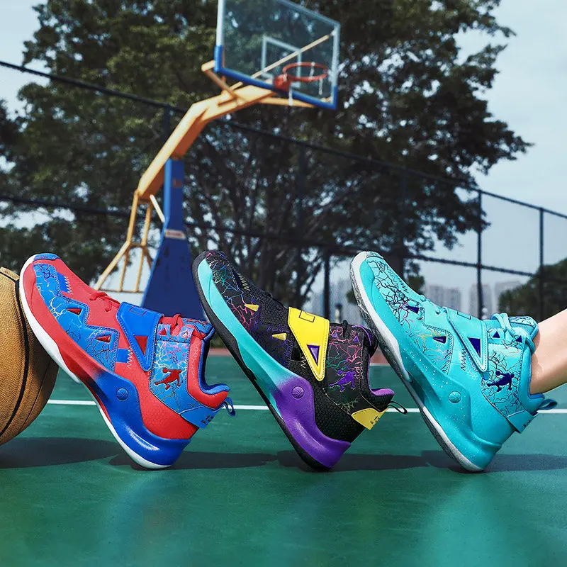 Black Trend Colorful Men Basketball Shoes Sneakers New Fashion High top Ttraining Basketball Sport Shoes zapatillas de deporte