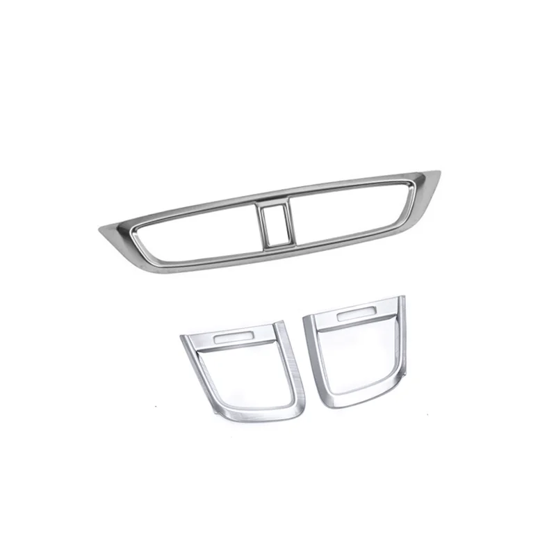 

For Honda CR-V CRV 2017 2018 2019 2020 accessories LHD Stainless steel Interior Air Vent Outlet Cover Trim Sticker Car styling