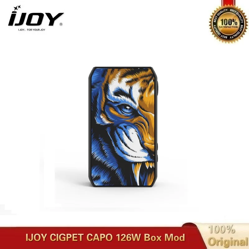 Электронная сигарета оригинал IJOY Cigpet Capo 126 Вт коробка мод Питание от двух батарей