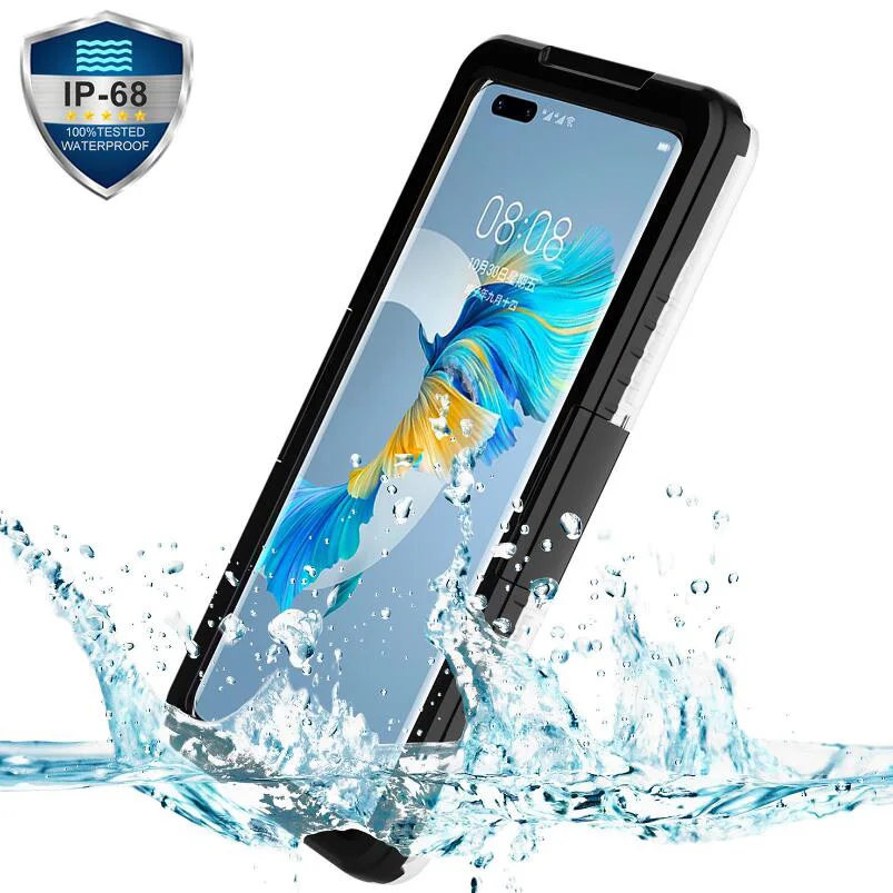 

IP68 Waterproof Case For Huawei Mate 40+ 30 20 Pro P20 Lite P30 PRO P40 PRO Waterproof Full Protect Underwater Back Cover