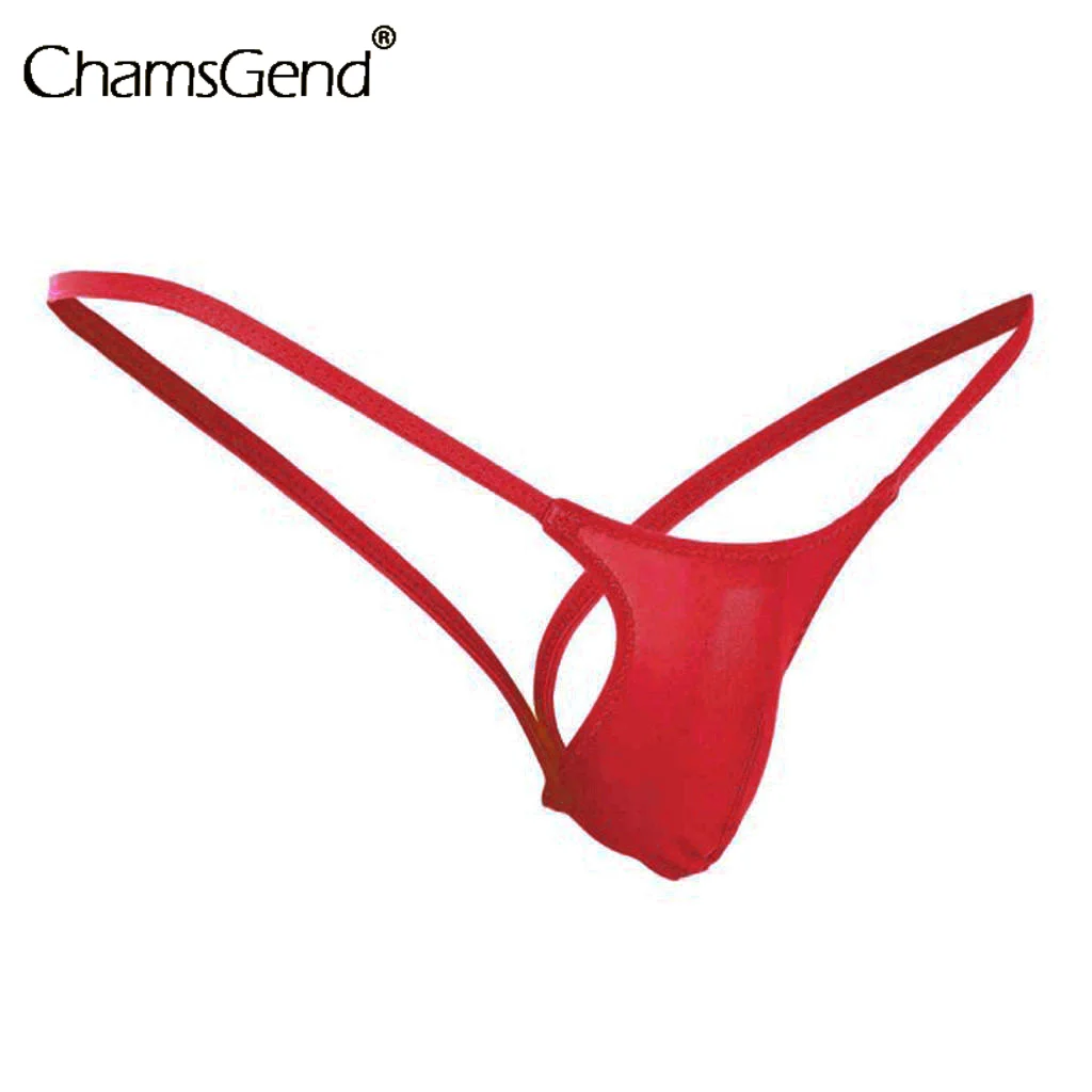 Men's Underwear T-back G-string Briefs Sexy Breathable Thong Lingerie Fashion Male Men Sissy Calzoncillos |
