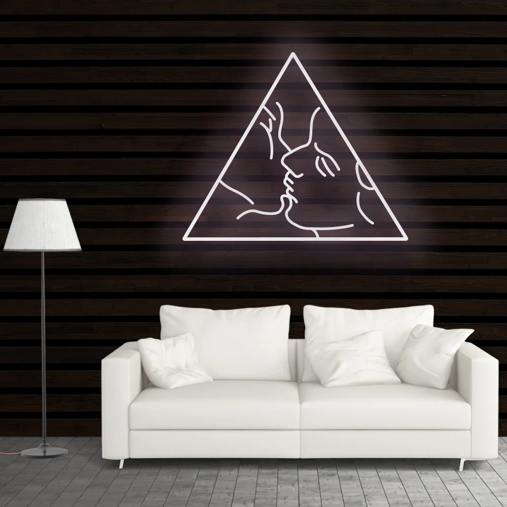 Letrero de ne&oacute;n Led para decoraci&oacute;n del hogar, cartel de est&eacute;tica linda, decoraci&oacute;n acr&iacute;lica personalizada para tienda, fiesta, regalo, decoraci&oacute;n Kawaii-0