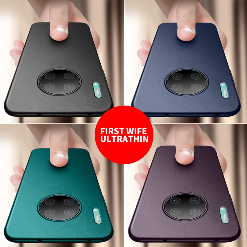 ultra thin magnetic matte pc phone case for huawei mate 30 20 p40 p30 p20 pro lite nova 3 4e protection cover free global shipping