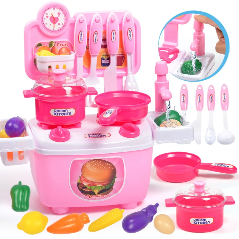 Кухонная посуда для родителей и детей развивающие кухонные игрушки ролевые игры