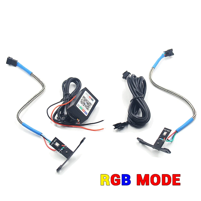 Светодиодные фары ROYALIN для автомобиля ДХО Devil Eyes мотоцикл Demon Evil 2 5 мини объектив