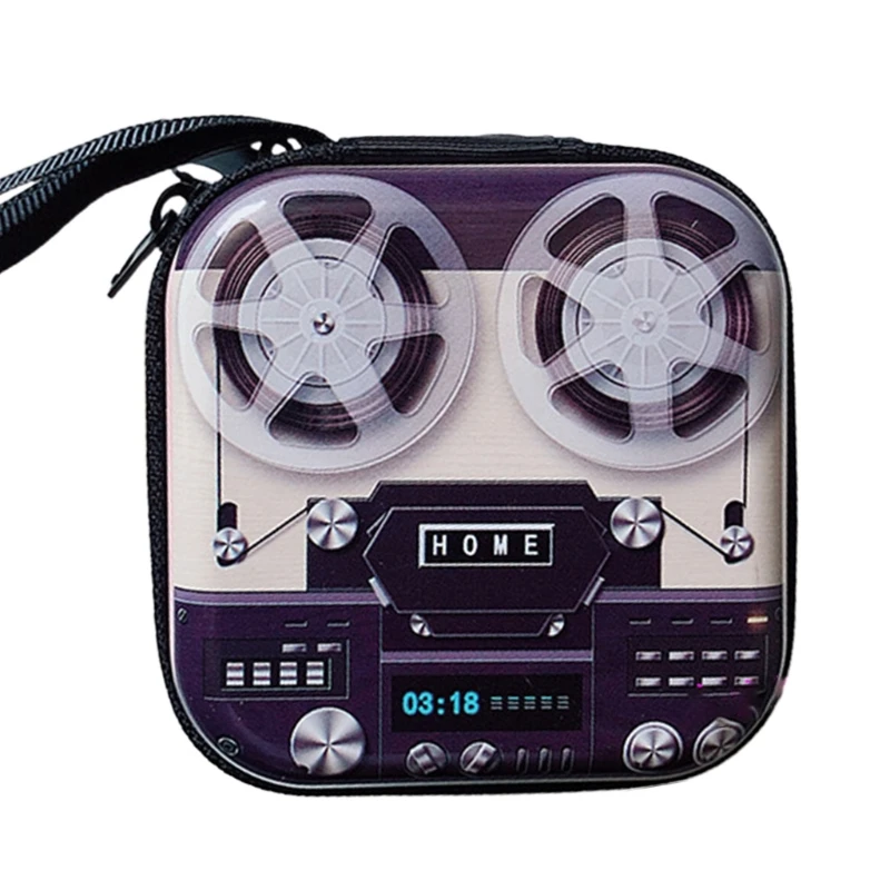 

Креативный жестяной кошелек для мелочи, сумка для хранения наушников, ретро-сумка для мелочи, ключей, монет, кошелька для мелочи