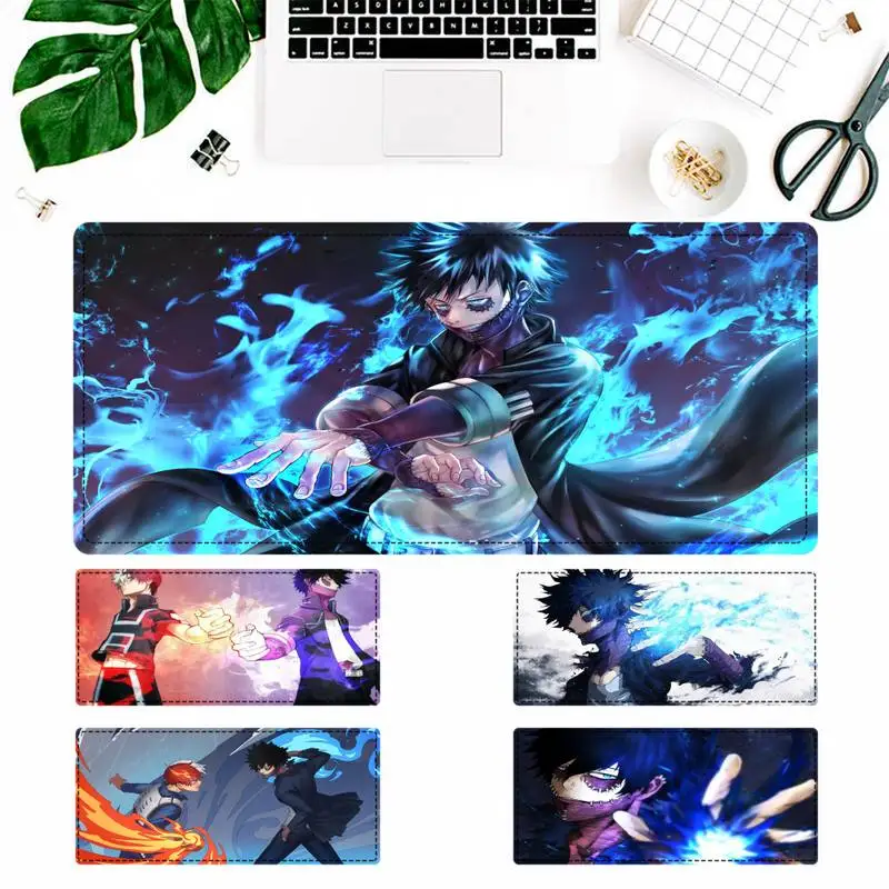 

Hot Selling Hero Academia Dabi Gaming Mouse Pad PC Laptop Gamer Mousepad Anime Antislip Mat Keyboard Desk Mat For Overwatch/CSGO