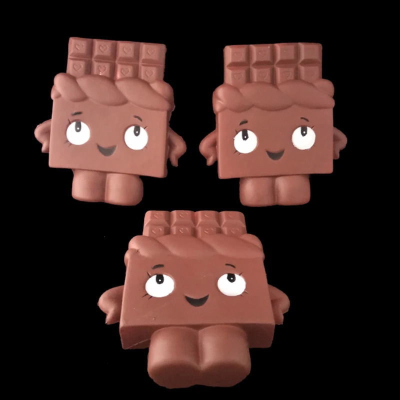 

Jumbo Chocolate Cream Scented Squishies Slow Rising Kids Gift Stress Relief Toys