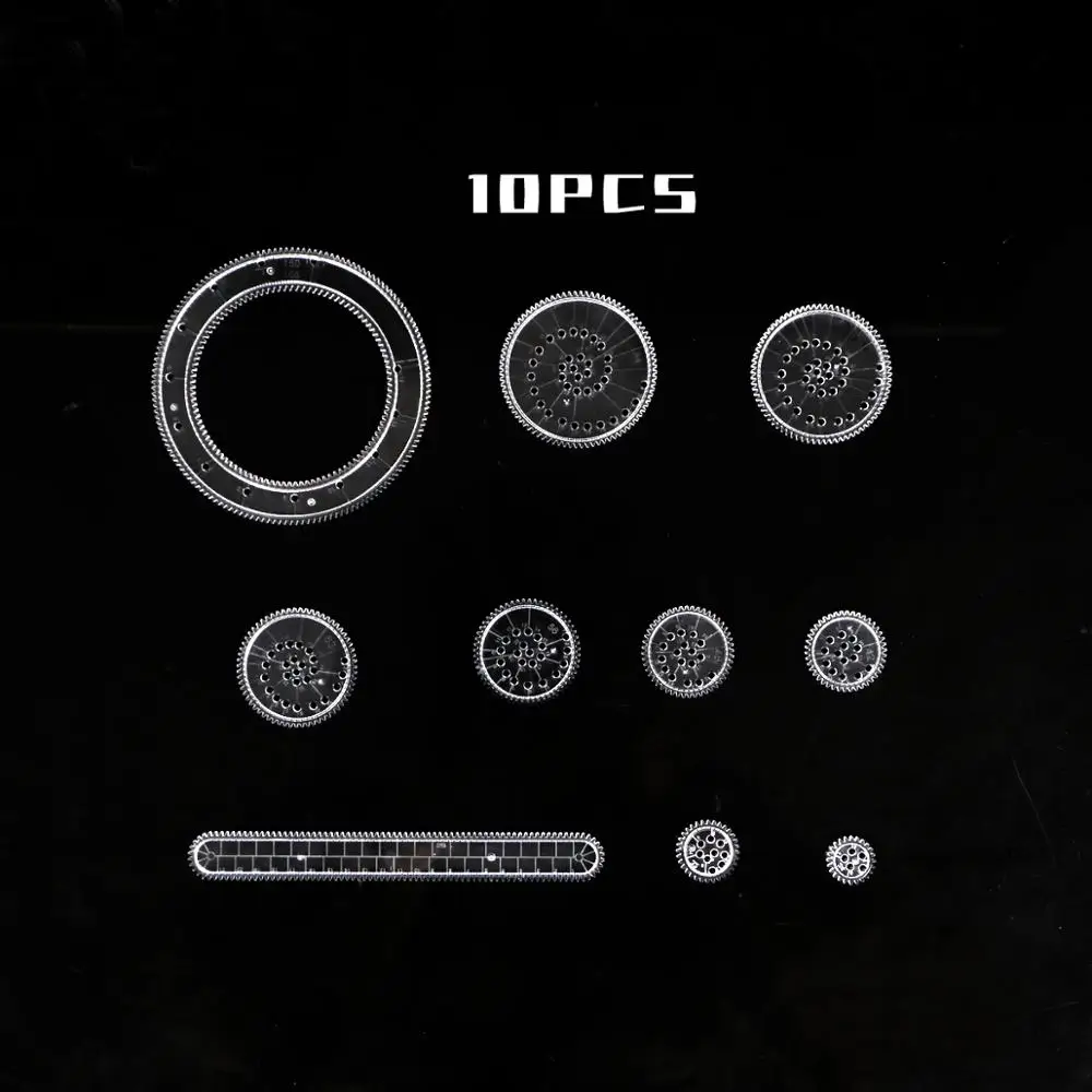 22 шт. Детский развивающий набор игрушек-спирографов | Игрушки и хобби